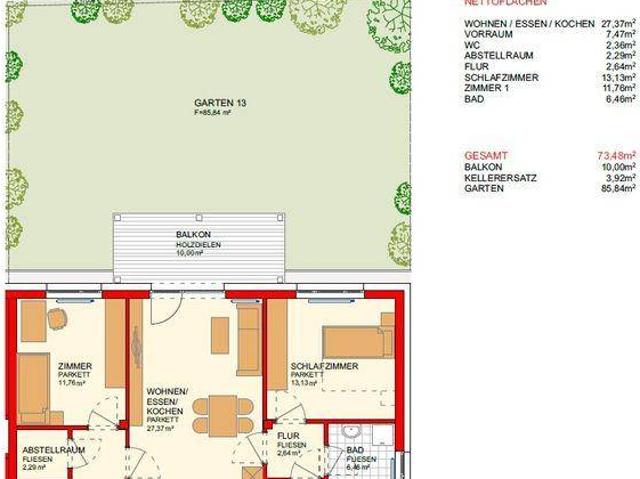 Apartment mieten in Kaindorf an der Sulm
