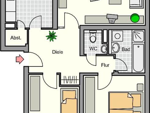 Apartment mieten in Baumberg, Monheim