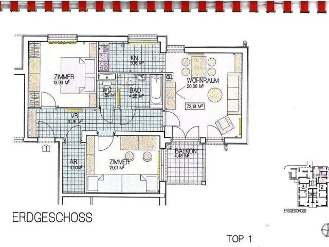 Wohnung mieten in Neustadtl an der Donau, Niederösterreich