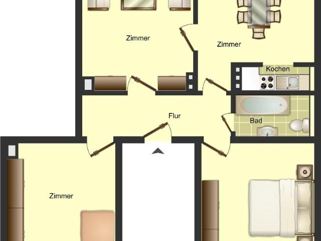 Apartment mieten in Solingen, SG-Nordstadt