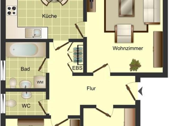 Apartment mieten in Königsborn, Unna