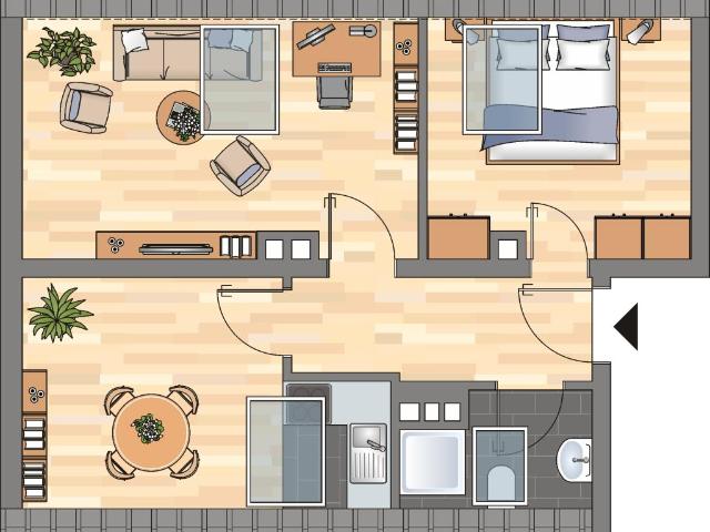 Apartment mieten in Fedderwardergroden, Wilhelmshaven