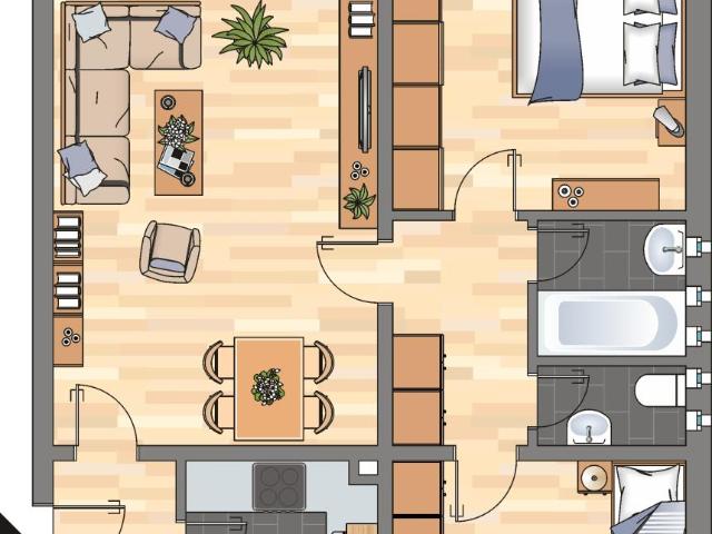 Apartment mieten in Wolfsburg, Niedersachsen