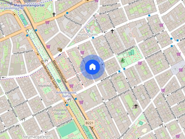 Apartment mieten in Hundsturm, Wien