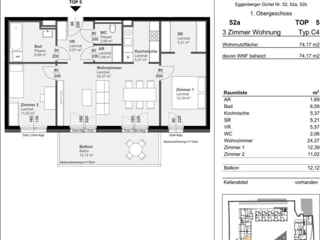 Wohnung mieten in Graz, Gersdorf-Feistritz