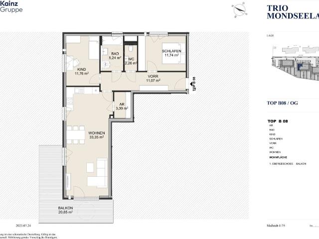 Wohnung kaufen in Mondsee, Oberösterreich