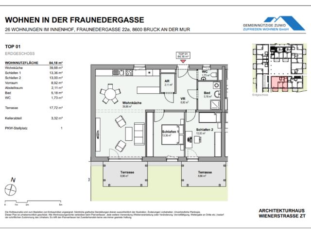 Apartment mieten in Bruck an der Mur, Steiermark