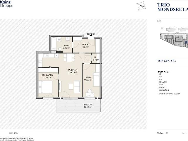 Wohnung kaufen in Mondsee, Oberösterreich