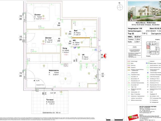 Apartment mieten in Amstetten, Niederösterreich