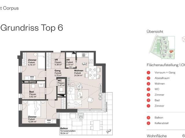 Wohnung kaufen in Grödig, Salzburg