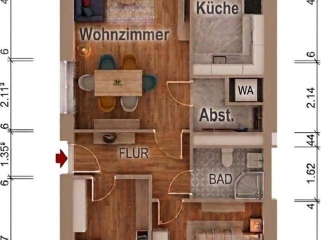 Wohnung mieten in Morgenleite, Chemnitz