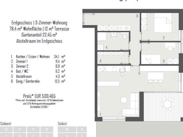 Apartment kaufen in Hohenems, Vorarlberg