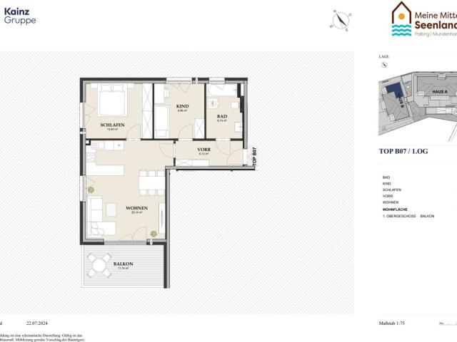 Etagenwohnung kaufen in Braunau am Inn