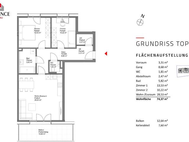 Wohnung kaufen in Neumarkt am Wallersee, Salzburg