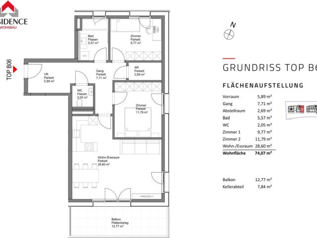 Wohnung kaufen in Neumarkt am Wallersee, Salzburg