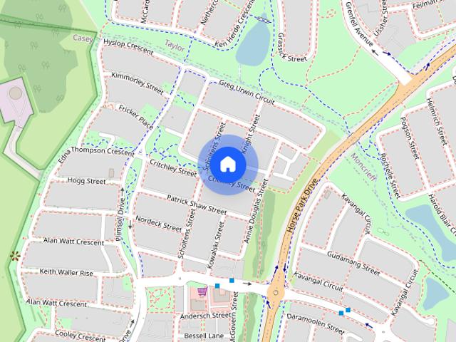 Townhouse for rent in Casey, District of Gungahlin