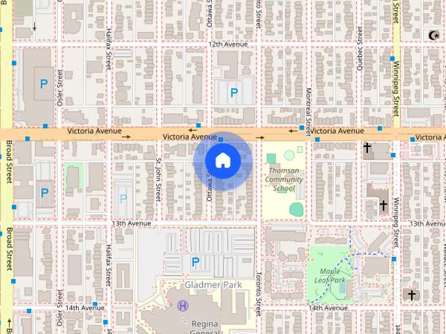 Apartment for rent in Gladmer Park, Regina
