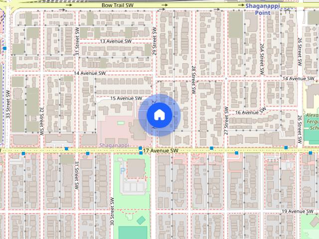 House for rent in Shaganappi, Calgary