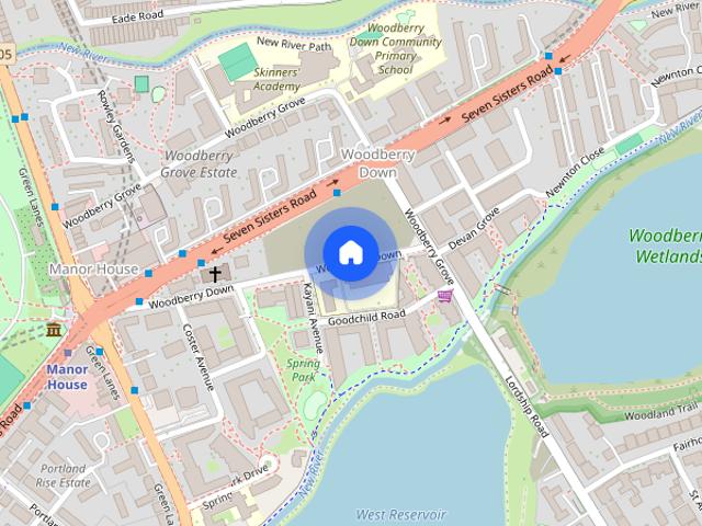 Apartment for rent in Woodberry Down, Greater London