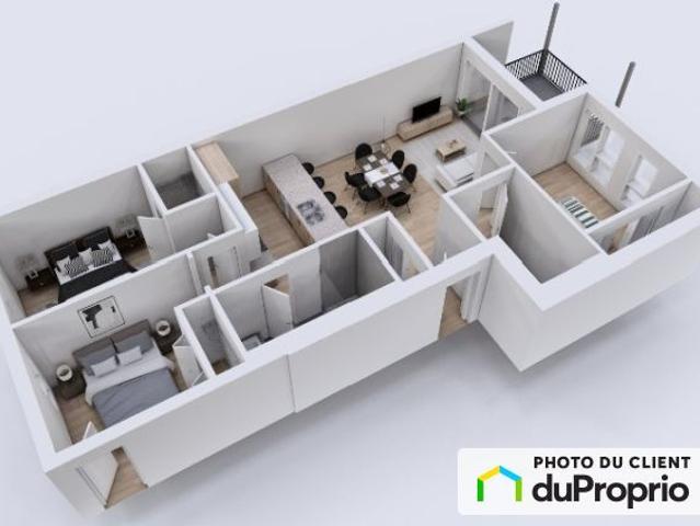 Apartment for rent in Saint-Charles-Borromée, Lanaudière