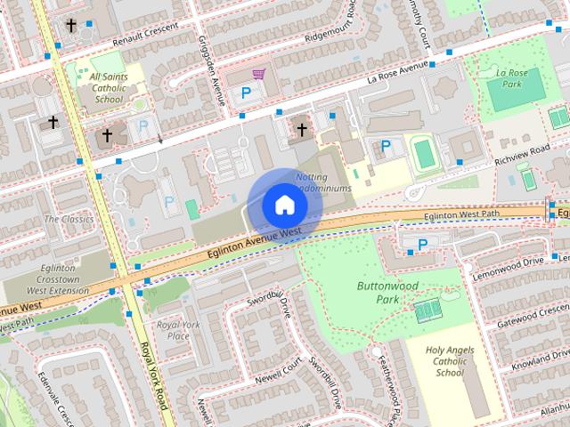 Apartment for rent in Etobicoke Centre, Toronto