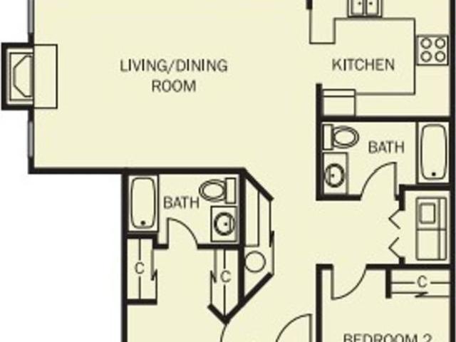 Apartment for rent in Oregonia