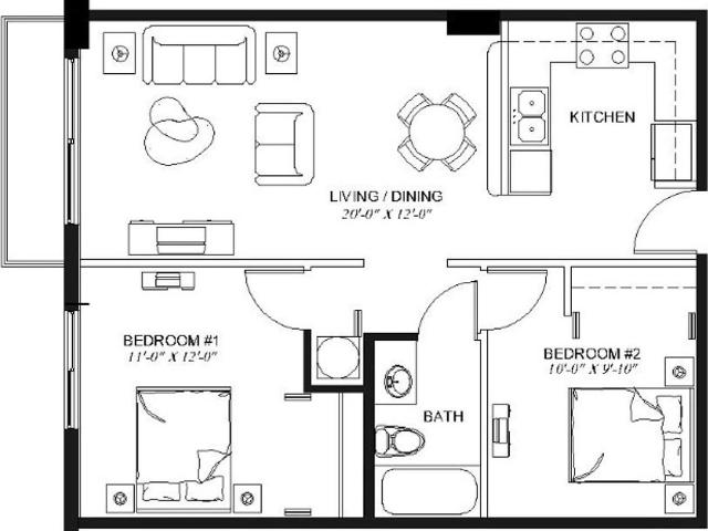 Apartment for rent in Miami, Florida