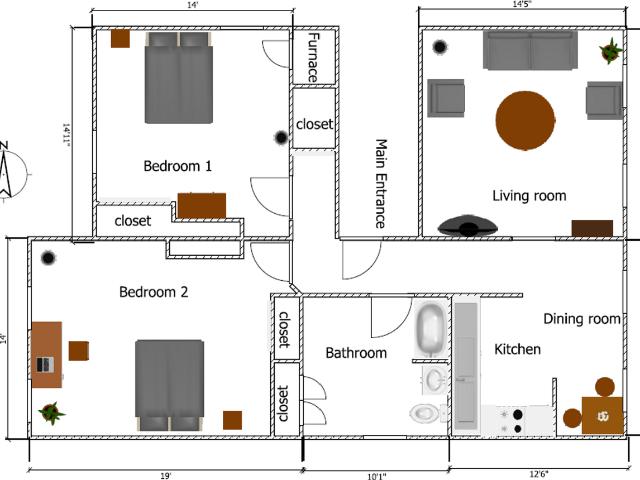 Apartment for rent in Pittsburg, Pennsylvania