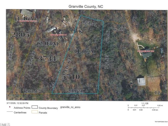 Land for sale in Granville, North Carolina