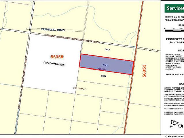 Land for sale in Dawson, Ontario