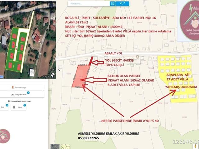 İzmit, Kocaeli içerisinde satılık Arsa