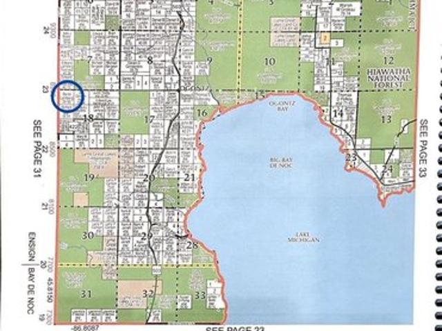 Land for sale in Rapid River, Michigan