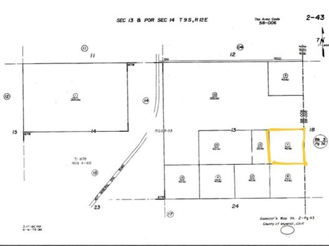 Land for sale in Niland, Imperial County