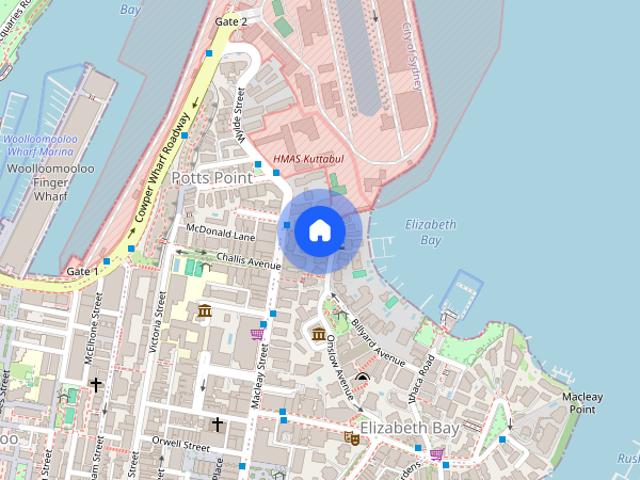 Apartment for rent in Elizabeth Bay, Sydney