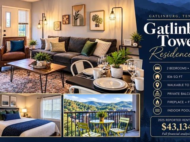 Condo for sale in Gatlinburg, East Tennessee