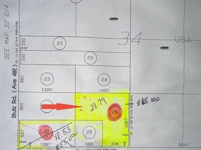 Land for sale in Salome, Arizona