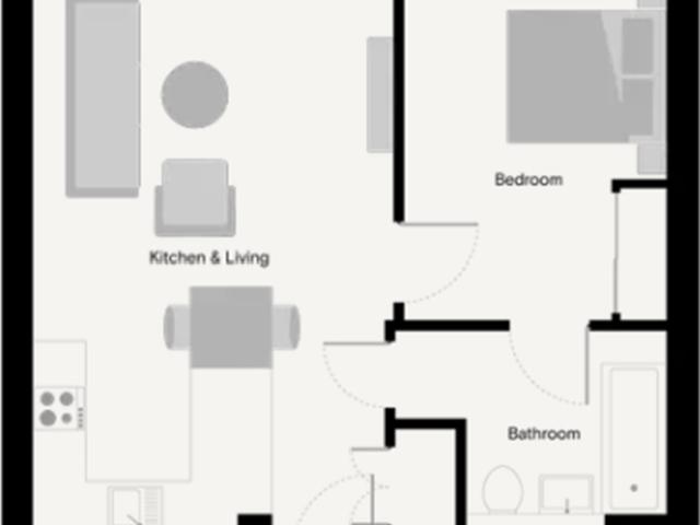 Apartment for rent in Leicester, Black Friars
