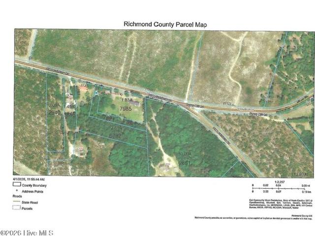 Land for sale in Hamlet, Richmond County