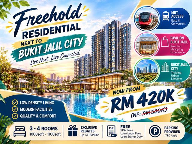 Condominium for sale in Bukit Jalil