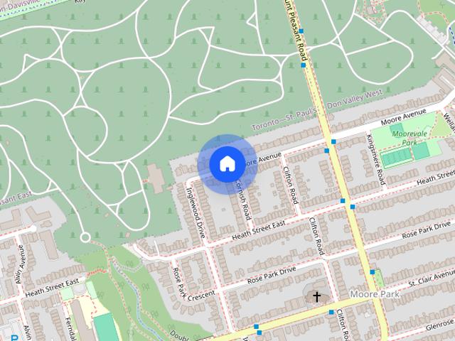 House for rent in University—Rosedale, Toronto