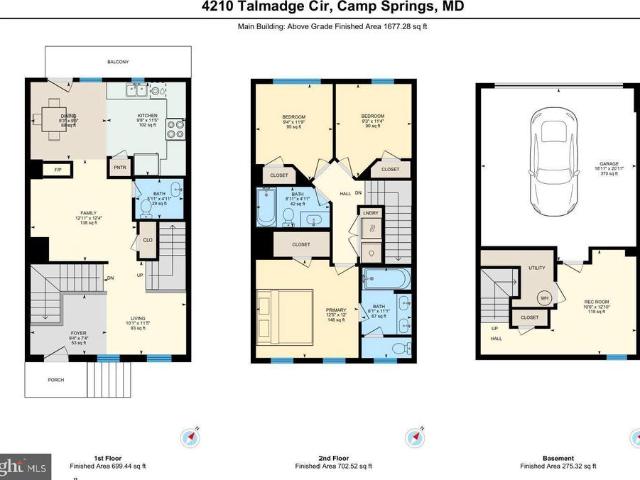 Townhouse for sale in Suitland, Maryland