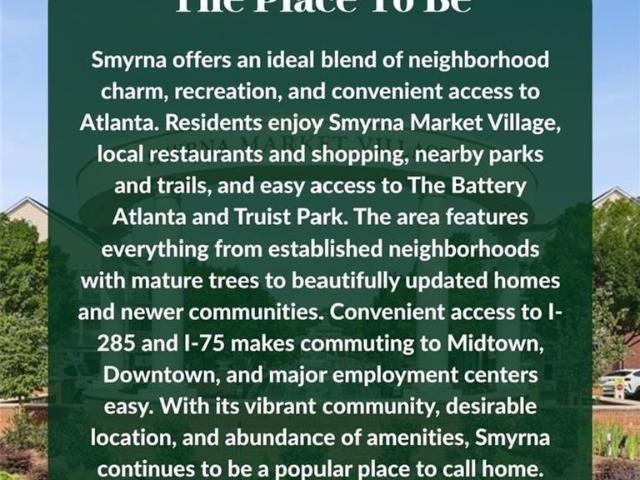 House for sale in Smyrna, Cobb County