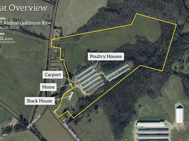 Land for sale in Canon, Georgia