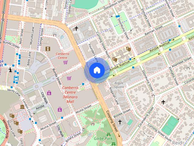 Apartment for rent in Braddon, Australian Capital Territory