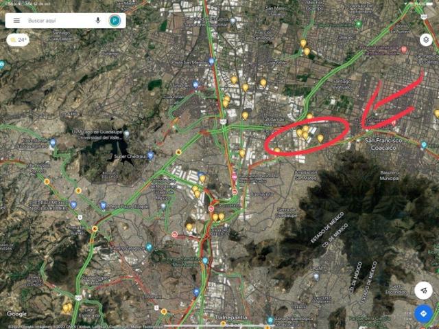 Terreno en renta en Tultitlán, Estado de México