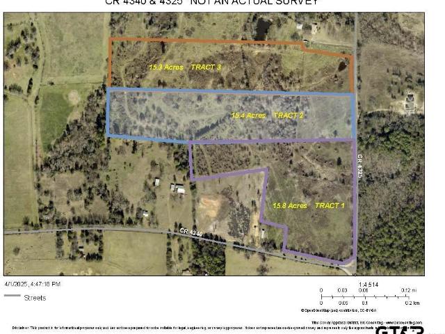 Land for sale in Titus, Texas