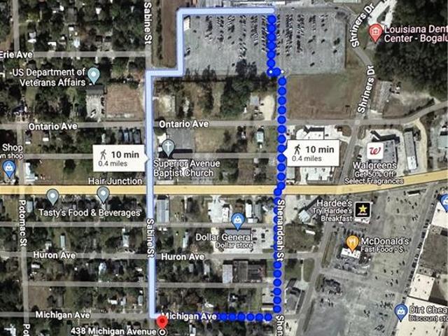 Land for sale in Bogalusa, Louisiana