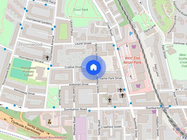 Apartment for rent in Thornwood, Glasgow