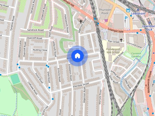 Apartment for rent in London Borough of Lewisham, Ladywell