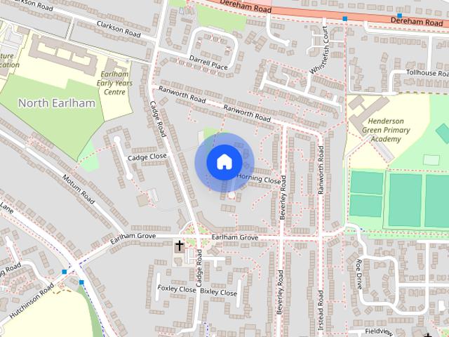 House for rent in North Earlham, East Bank